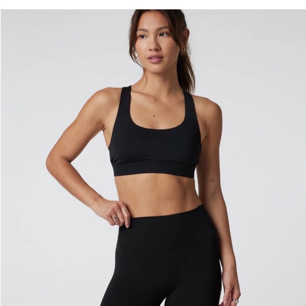 Vuori Black Sports Bra